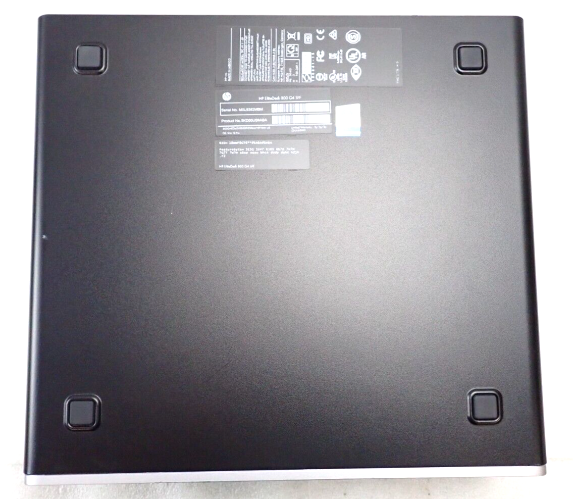 HP EliteDesk 800 G4 SFF | i5-8500 3.0 GHz | 16 GB RAM | 256