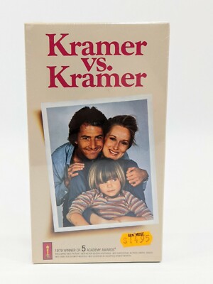 Kramer vs. Kramer (1979) VHS Dustin Hoffman, Meryl Streep *Factory ...