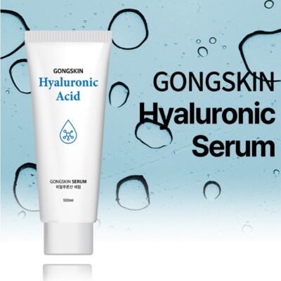 GONGSKIN Hyaluronic Acid Serum 100ml Moisture Serum Ceramide Serum Skin Barrier