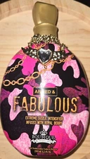 Designer Skin Armed & Fabulous Extreme Sizzle Maximizer Tanning Bed Lotion RARE!