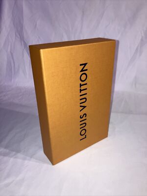 LOUIS VUITTON オレンジボックス 大 Louis Vuitton's Orange Box 8.25” X 5.4” X 1.5 Inches