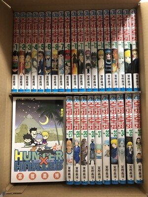 HUNTER x HUNTER Vol 1 to 38 japanese manga Jump comics japan
