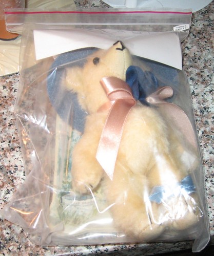 21" Jan Hagara Limited Edition Adell Toddler Girl Doll Mint in Box w Teddy Bear - Picture 6 of 7
