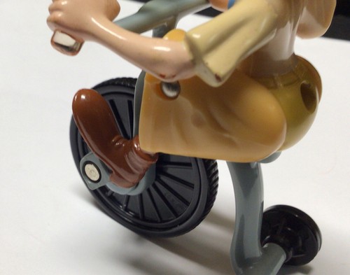 Professor Porter auf Dreirad McDonalds Spielzeug Tarzan Disney Schnurrbart Kuchen Topper - Bild 5 von 5