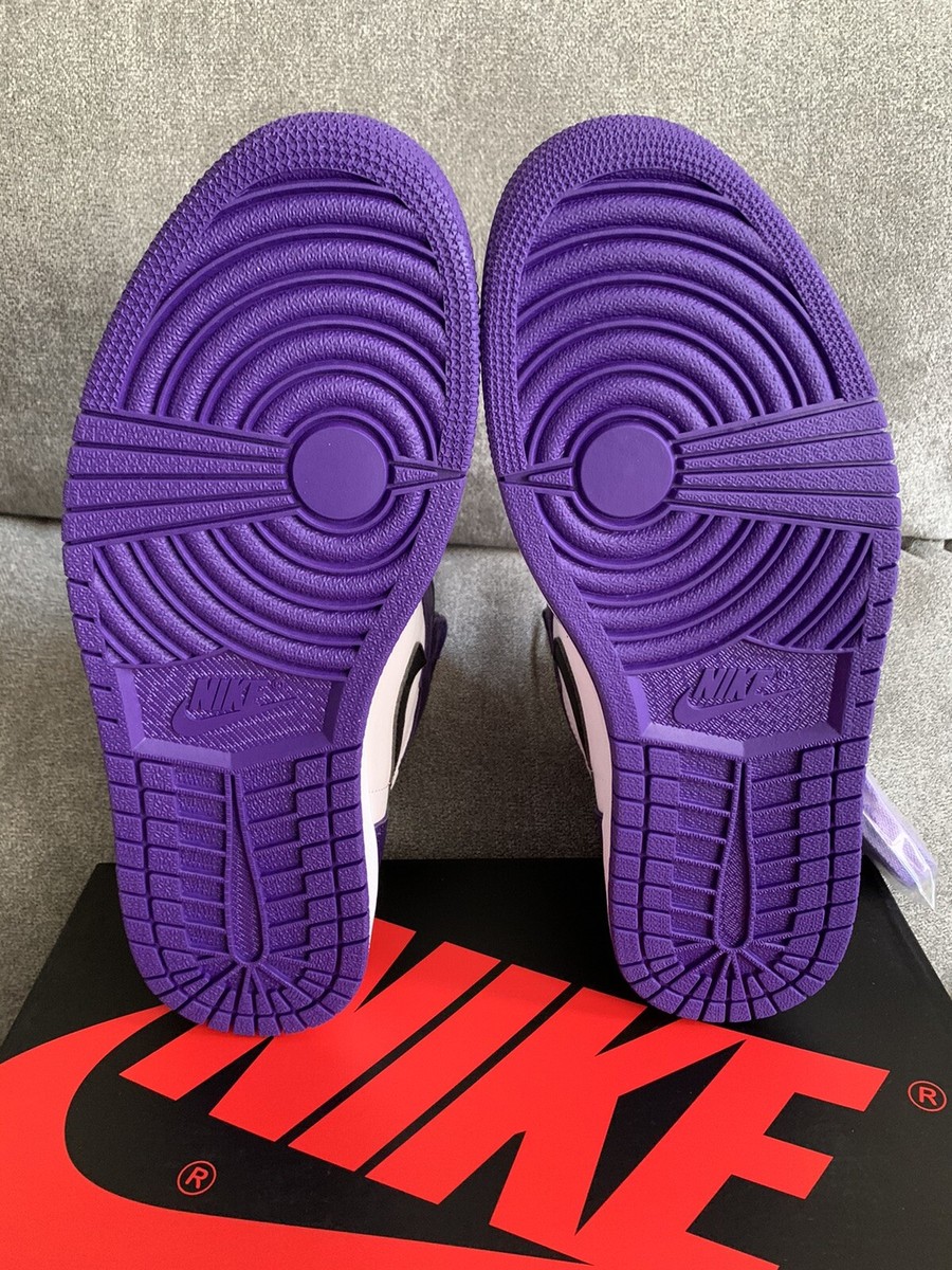 シューズ(男性用) AJ1 OG court purple US11 29cm Amazon.com | NIKE Men's Sneaker, Purple, 10.5 | Basketball