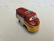 HTF 2008 Fisher Price GeoTrax Disney Cars TREV TRAIN Car Only - Push R3125