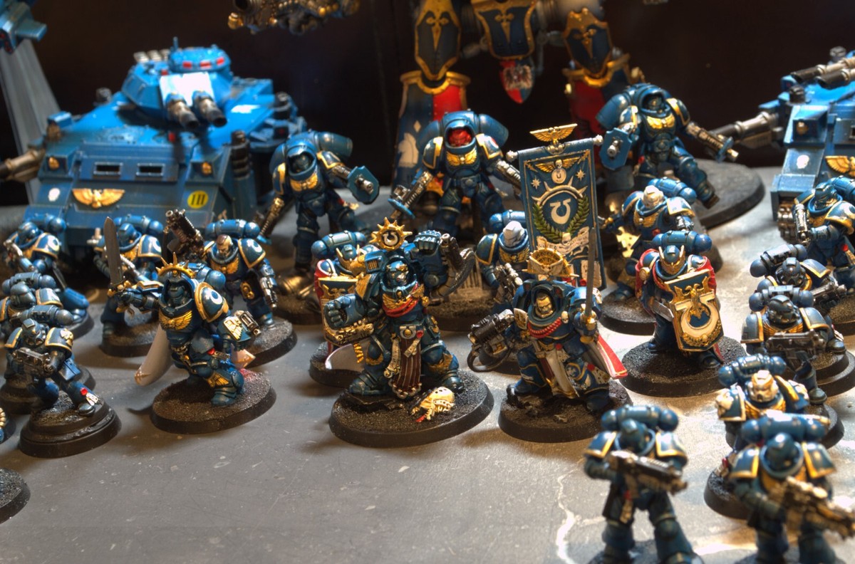Ultramarines Fw: Praetorian Breacher Shields