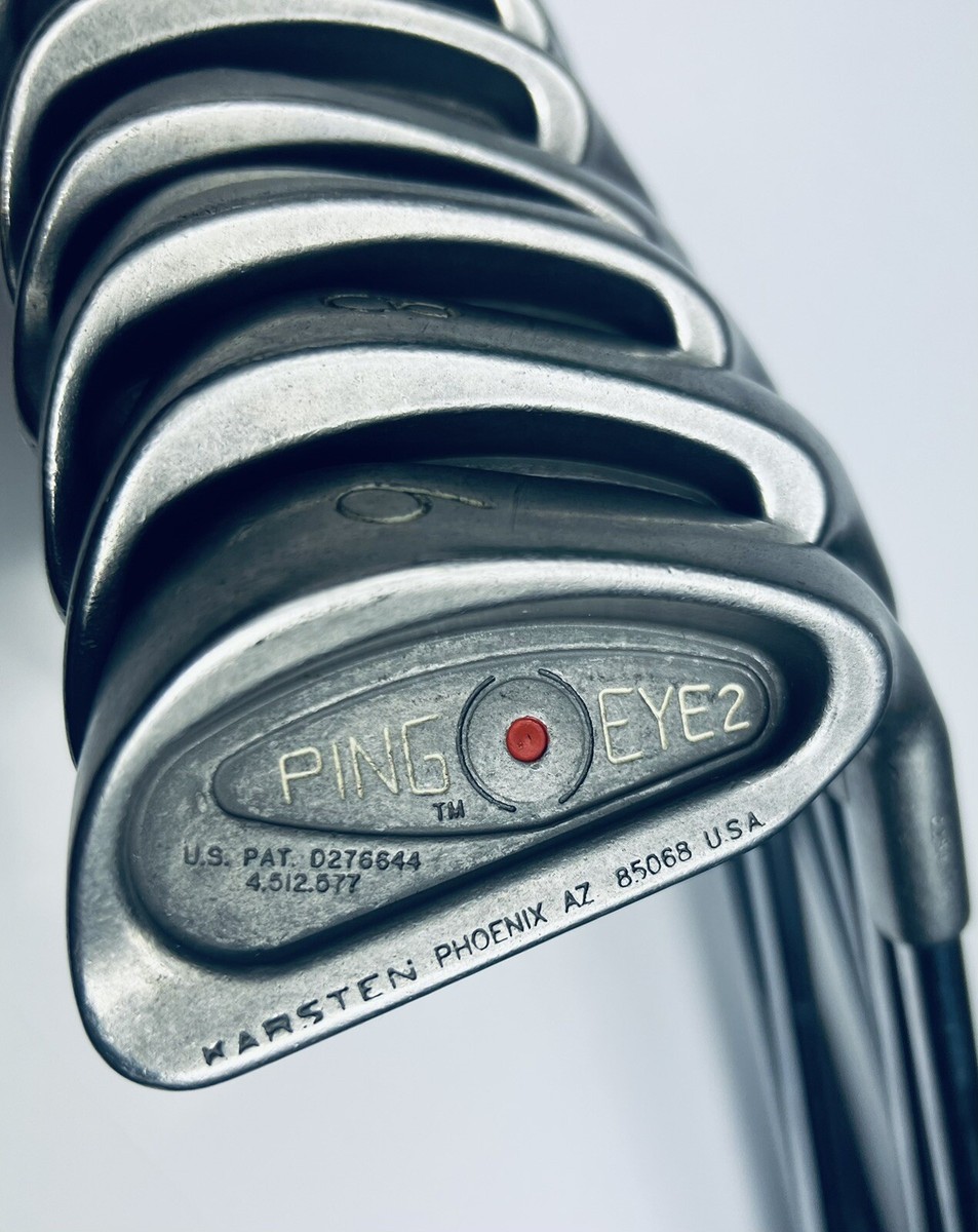 Ping Eye 2 Red Dot 3-9 Iron Set Karsten ZZ-Lite Steel Stiff | eBay