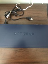 NETGEAR PROSAFE GS724T V2 24 PORT GIGABIT SMART ETHERNET SWITCH 2 SFP