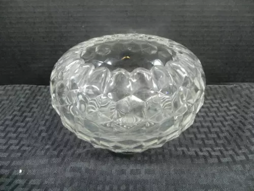 Fostoria American Footed Cupped Bowl Centerpiece/Rose Bowl