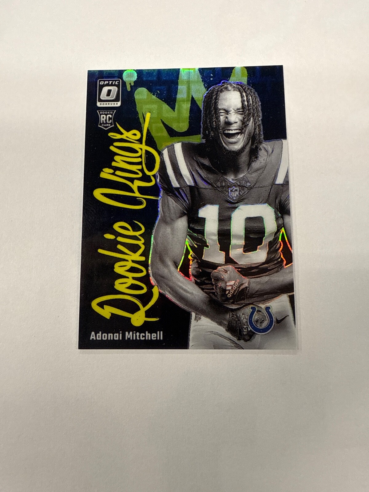2024 DONRUSS OPTIC ADONAI MITCHELL ROOKIE KINGS BLACK PANDORA 2/25 CASE HIT