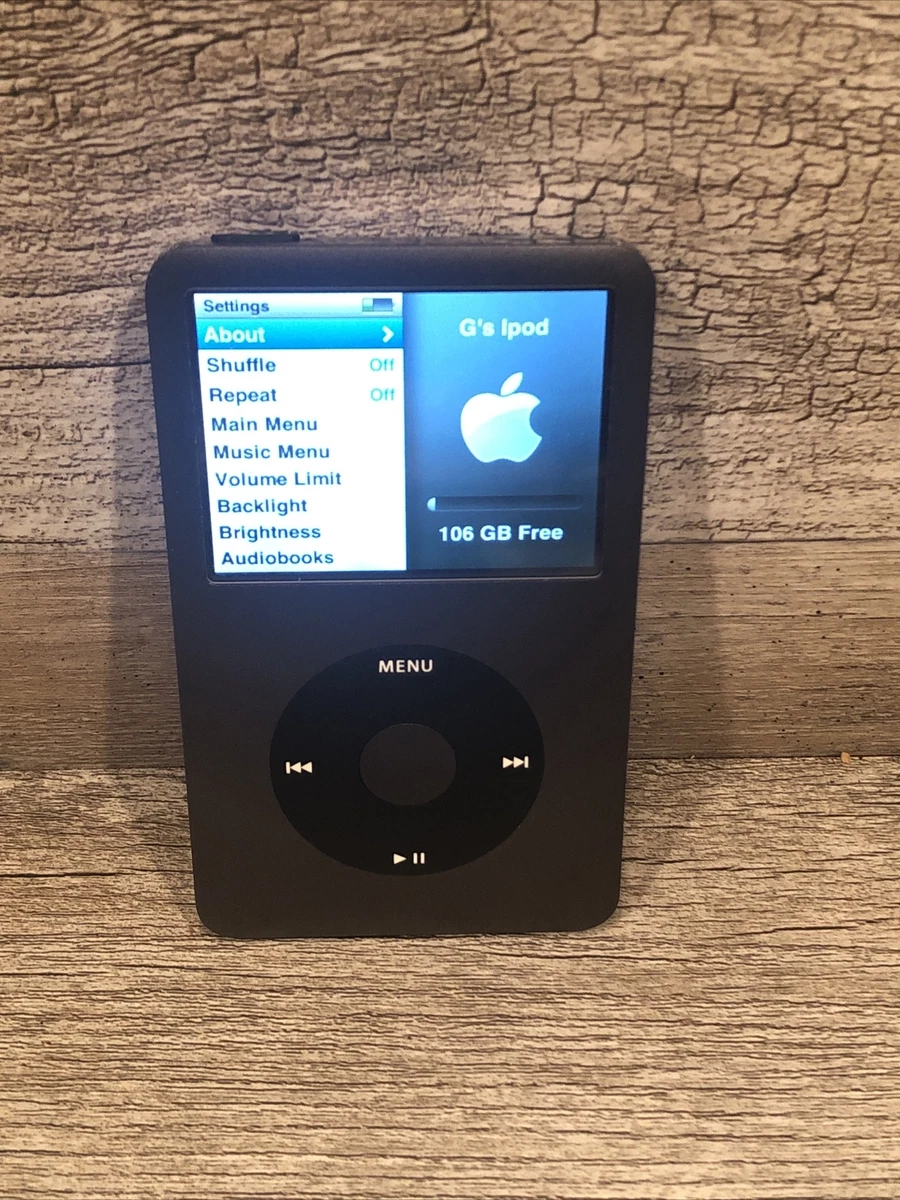 Apple IPOD CLASSIC 6th Generation 120GB (MB565 ll) MP3 Grey USED