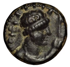 Kushan Empire: Vima Takto (Soter Megas) circa 80-100. AE Tetradrachm Top Quality
