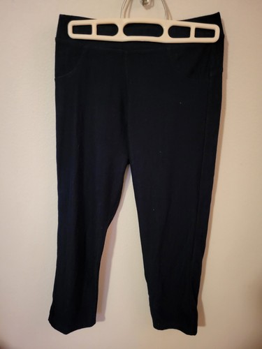 Faded Glory Girls Small Pull On Jean Knit Blue 24 W Elastic Waist 22 Inseam Grea - Picture 8 of 24