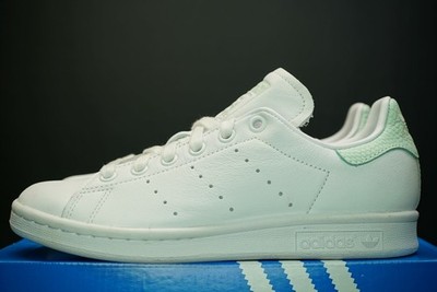 Adidas Stan Smith Schuhe EF6876 Weiß Grün Neu Damen OG DS Sneaker Turnschuhe