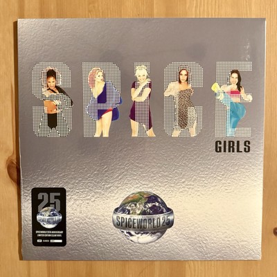 Spice Girls SPICEWORLD 🌎🎤 25th Anniversary Clear Vinyl Record LP