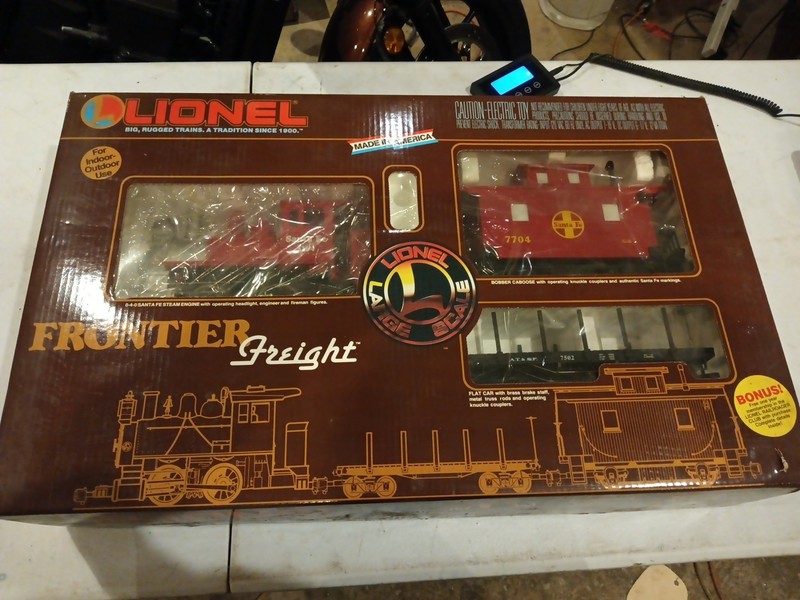 Lionel Frontier Freight 8-81002 Large Scale G Train Set 