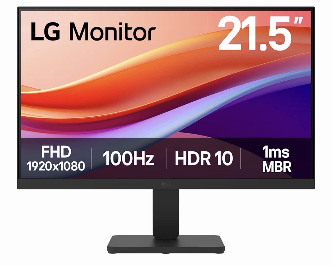 LG 22U401A-B 22"" VA LCD MONITOR FULL HD 1080P 300 cd/m² 1MS 16:9 100Hz HDMI VGA