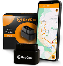 Findcar - Localizzatore GPS OBD per Auto Moto E Camion – Senza Installazione – T