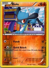Riolu Reverse Holo Uncommon Legendary Treasures 79/113 HP on eBay