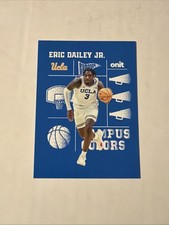 2026 ONIT UCLA Bruins BASKETBALL card ERIC DAILEY JR campus Colors Blue