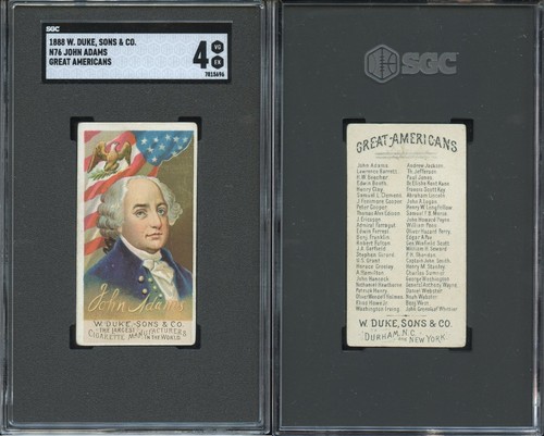 1888 N76 Duke #1 John Adams