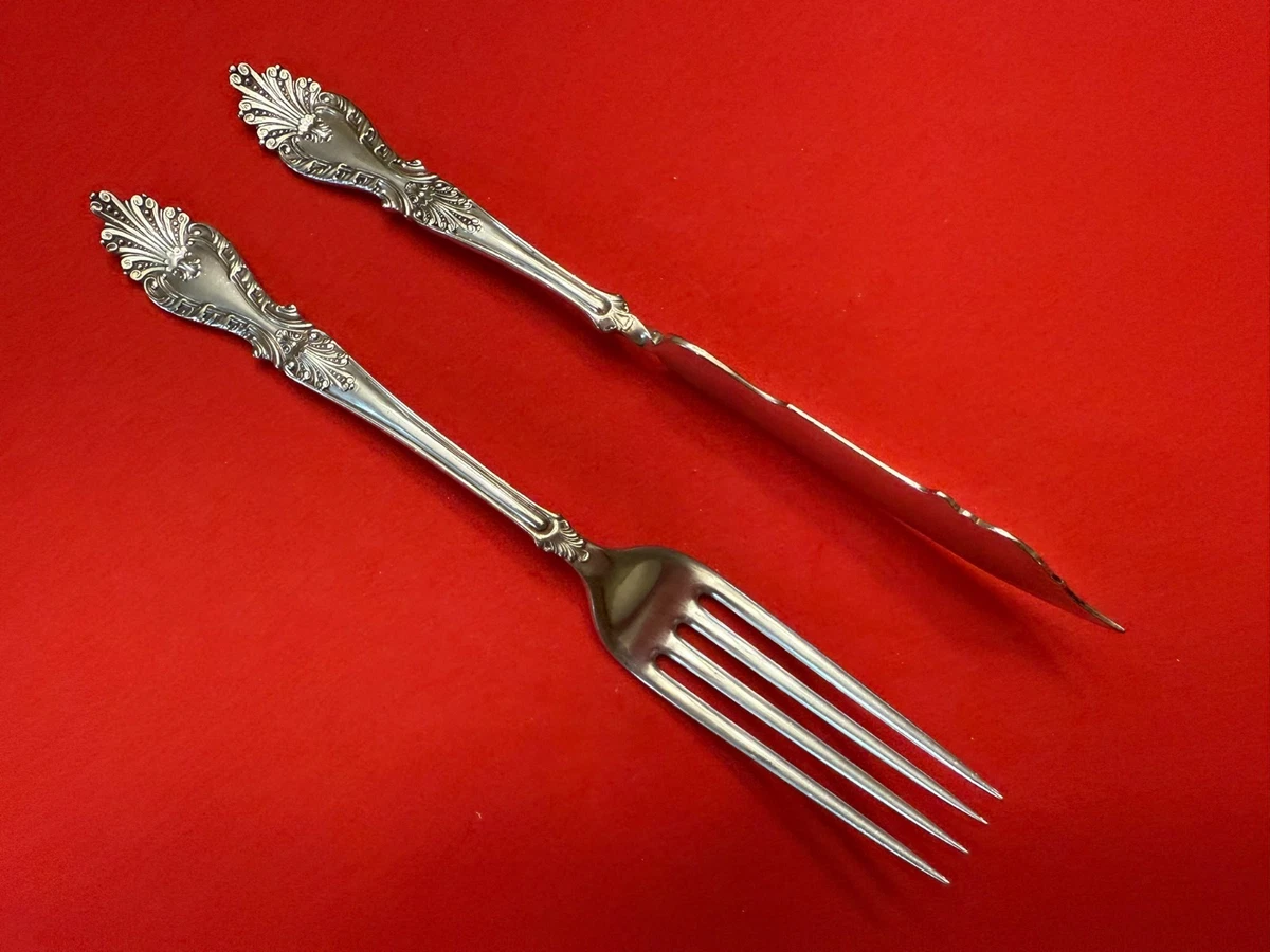 Rogers & Hamilton Antique US Silver-Plated Flatware-Knives for