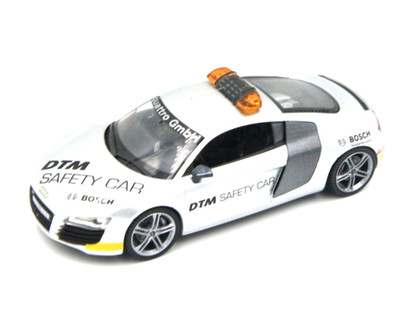 1:43 Modell Audi R8 ''DTM Safety Car'' Schuco silber Sondermodell