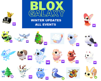 #ad Winter Pets Angus Bull Frost Phoenix Arctic Dusk Dragon $12.00