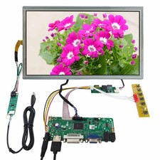H/D VGA DVI Driver Board ,14.1" 20 pins LVDS 1280x800 Resistive Touch LCD Screen