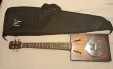 James Neligan Cask-PuncheonResonator Cigar Box Acoustic Guitar Left Handed