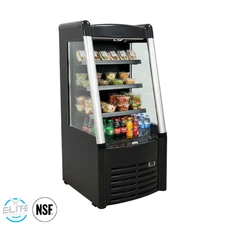 NSF 30" Commercial Open Air Merchandiser Cooler Grab And Go Display