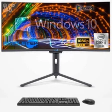 PC All In One Core I7 12Th 34" Win10 16GB 960GB Curved FHD Gaming Graphics