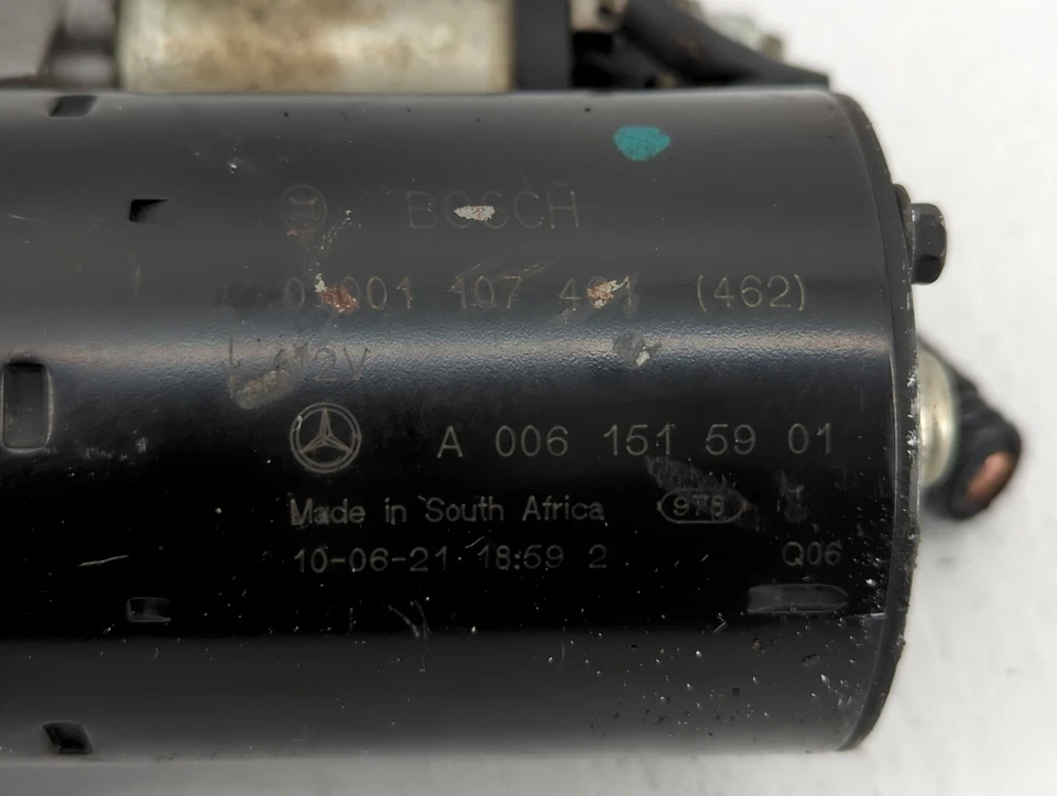 2010-2011 Mercedes-benz C250 Car Starter Motor Solenoid Oem VNL79 - Image 2 of 4