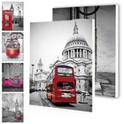 Printed Canvas Vintage British Urban Scenes Canvas Wall Art Prints 30x40cm