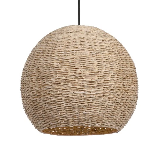 Uttermost - One Light Pendant - Lighting Fixtures - Seagrass - 1 Light Dome - Picture 1 of 4