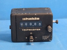 Vintage Halda Tripmaster Mechanical Rally Odometer 1960s 1970s Haldex Sweden Vintage Halda Tripmaster Mechanical Rally Odometer 1960s 1970s Haldex Sweden