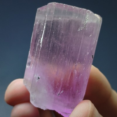 Pierre Brute KUNZITE D'Afghanistan - 8,54 Ct - Belle Couleur Rose, Coupe Ovale, Clarté VS