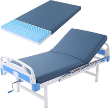 5-Zone Memory Foam Hospital Bed Mattress 76" L X 36" W X 4" H 