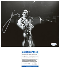 Gerald Casale 'Devo' Band Signed 8x10 Photo ACOA Whip It