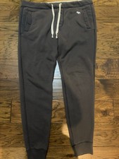 Abercrombie Fitch Jogger Straight Fit Sweat Pants Medium Brown Moose Read