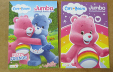 Care Bears KIDS Jumbo Coloring Activity Book Lot of 2 - Cheer Bear - Grumpy Bear