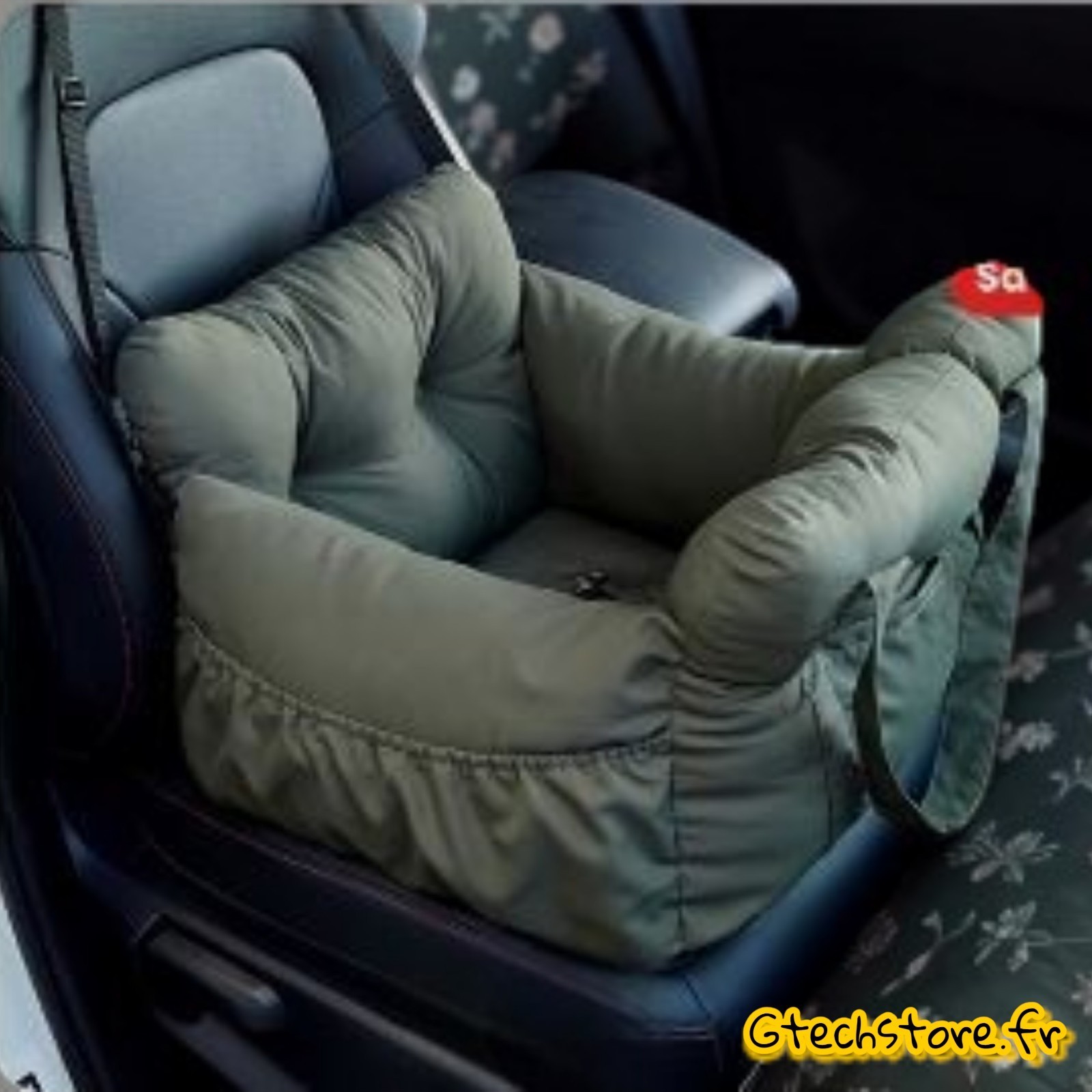 Housse protection voiture chien avec ceinture sécurité et nylon pro