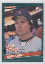 1986 Donruss The Rookies Box Set Eric King #27 1c7