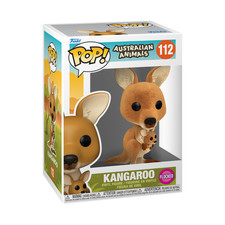 Australian Animals - Kangaroo Flocked Pop! Vinyl #94006 Funko Pop Vinyl box and figure