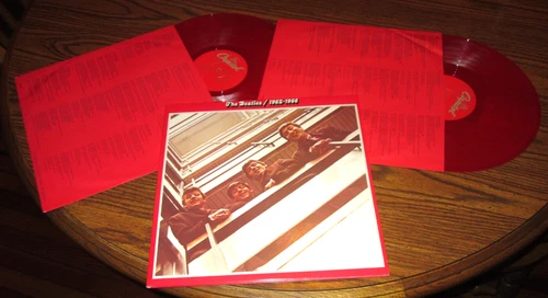 THE BEATLES 1962-1966 2 LP NM NEAR MINT US CAPITOL RED COLOR VINYL BEST OF