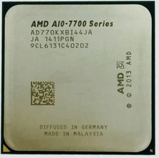 AMD A10-7700K Socket FM2+ CPU Processor Quad Core 4T 4MB 3.4GHz