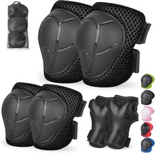Kids Protective Gear Set Knee Pads for Kids 3 -14 Years Toddler Knee and Elbow  