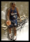1998-99 SkyBox Premium Autographics Jerry Stackhouse AUTO PISTONS