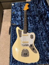 Fender Johnny Marr Jaguar Guitar Olympic Whit...